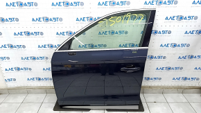 Door assembly front left Audi Q5 80A 18-24 blue LX5R, keyless, butt