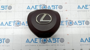 Airbag in steering wheel driver Lexus RX350 RX450h 16-22 brown