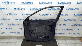 Bare front right door Audi Q5 80A 18-24 blue LX5R, dents, bump, chips