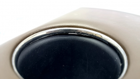 Cup holders Toyota Avalon 13-18 brown leather, chrome trim, no backlight