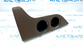 Cup holders Toyota Avalon 13-18 brown leather, chrome trim, no backlight