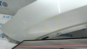 Front left wing Lexus RX350 RX450h 16-22 white 085, dented, bumps