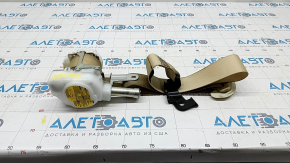 Driver's seat belt Lexus RX350 RX450h 16-22 beige, dry cleanable