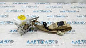 Passenger seat belt Lexus RX350 RX450h 16-22 beige, dry cleanable