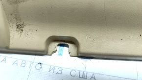 Rear upper door trim lower BMW X5 E70 07-13 beige, scratches, broken fasteners