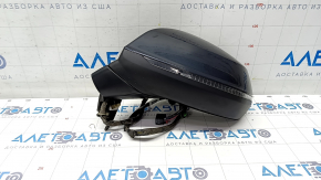 Side mirror left Audi Q5 80A 18-24 15 pins, blue, auto-dimming, turn signal, BSM, heated