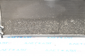 Air conditioner radiator condenser Toyota Prius V 12-17 dented honeycomb