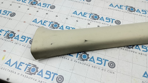 Front pillar trim left upper Lexus RX350 RX450h 16-22 beige, for dry cleaning