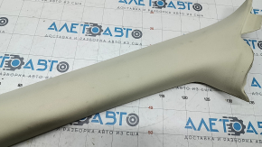 Front pillar trim left upper Lexus RX350 RX450h 16-22 beige, for dry cleaning