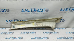 Front pillar trim right upper Lexus RX350 RX450h 16-22 beige, for dry cleaning