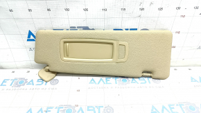 Right visor BMW X5 E70 07-13 beige, without hook, for cleaning