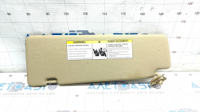 Right visor BMW X5 E70 07-13 beige, without hook, for cleaning