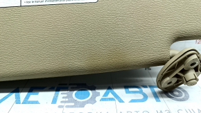 Right visor BMW X5 E70 07-13 beige, without hook, for cleaning