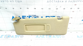 Left visor BMW X5 E70 07-13 beige, without hook, for cleaning