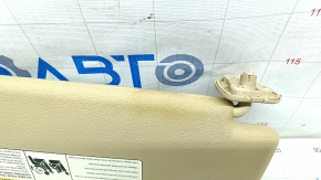 Left visor BMW X5 E70 07-13 beige, without hook, for cleaning