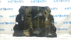 Ford Edge 15-24 2.0T fwd engine guard, cut, missing fragment, worn