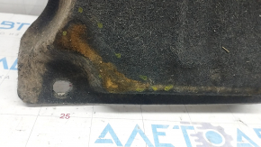 Ford Edge 15-24 2.0T fwd engine guard, cut, missing fragment, worn