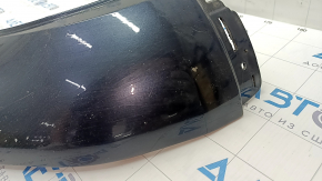 Front bumper lip Audi Q5 80A 18-20 blue, pressed, broken fastening