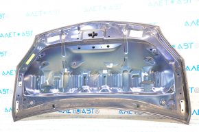 Hood bare Toyota Prius 30 10-15 aluminum, blue 8S6, bumpers