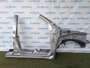 Front right quarter Toyota Sequoia 08-16 silver, with central pillar, pokes