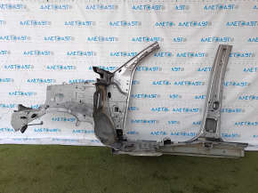 Front right quarter Toyota Sequoia 08-16 silver, with central pillar, pokes