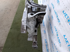 Front right quarter VW Passat b7 12-15 USA silver, with central pillar
