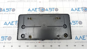 Audi Q5 Front Bumper License Plate 80A 18-20 Scratches, Non-Factory Holes