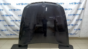 Hood bare BMW X5 X6 E70 E71 07-13 black 475, aluminum, butt, dented, sand