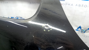 Hood bare BMW X5 X6 E70 E71 07-13 black 475, aluminum, butt, dented, sand