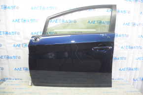 Door assembly front left Toyota Prius 30 10-15 keyless, blue 8S6, dent, bump