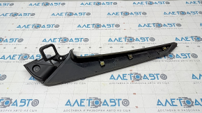 Trunk door spoiler right Lexus RX350 RX450h 16-22 black gloss, scratches