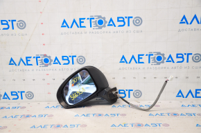 Side mirror left Toyota Prius 30 10-15 4 pins, blue 8S6