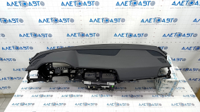 Torpedo front panel with AIRBAG Audi Q5 80A 18-20 gray