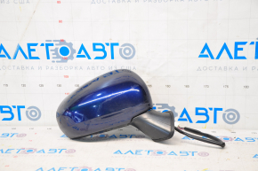 Side mirror right Toyota Prius 30 10-15 4 pins, blue 8S6