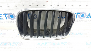 Radiator grill nostril left BMW X5 E70 07-13 sand