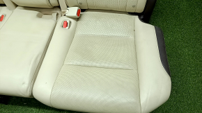 Rear row of seats 2 row Lexus RX350 RX450h 16-19 with airbag, mechanical, beige + brown leather, tears, scratches, dry cleaning
