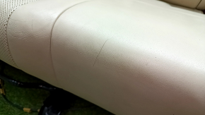 Rear row of seats 2 row Lexus RX350 RX450h 16-19 with airbag, mechanical, beige + brown leather, tears, scratches, dry cleaning