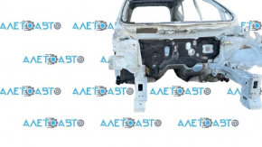 Front right quarter Toyota Prius V 12-17 on the body, white 070