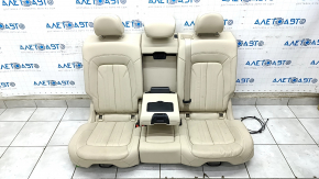 Rear row of seats 2nd row Audi Q5 80A 18-20 leather beige with heating, Standard, for dry cleaning