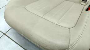 Rear row of seats 2nd row Audi Q5 80A 18-20 leather beige with heating, Standard, for dry cleaning