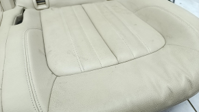 Rear row of seats 2nd row Audi Q5 80A 18-20 leather beige with heating, Standard, for dry cleaning