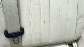 Rear row of seats 2nd row Audi Q5 80A 18-20 leather beige with heating, Standard, for dry cleaning