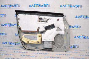 Door trim card front right Toyota Prius 30 10-15 gray with gray insert cloth, for cleaning, worn