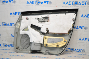 Door trim card front left Toyota Prius 30 10-15 gray, with gray insert cloth, worn, for dry cleaning