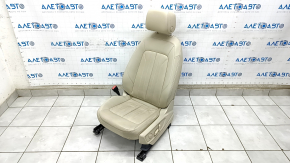 Driver's seat Audi Q5 80A 18-24 with AIRBAG, beige leather, electric, heated, dry-cleanable
