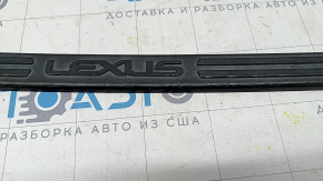 Rear bumper trim Lexus RX350 RX450h 16-22 structure, scratches