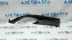 Rear bumper lip left Lexus RX350 16-19 structure, scratches