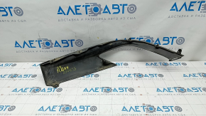 Rear bumper lip right Lexus RX350 16-19 structure, scratches