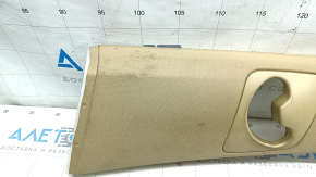 Upper center pillar trim belt left BMW X5 E70 07-13 beige, for cleaning