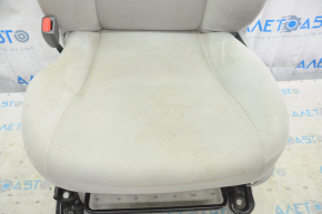 Driver's seat Toyota Prius 30 10-15 with airbag, mechanical, gray velour, dry-cleanable
